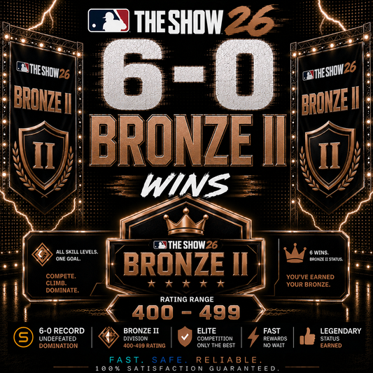 Bronze II 6-0 Weekend Classic