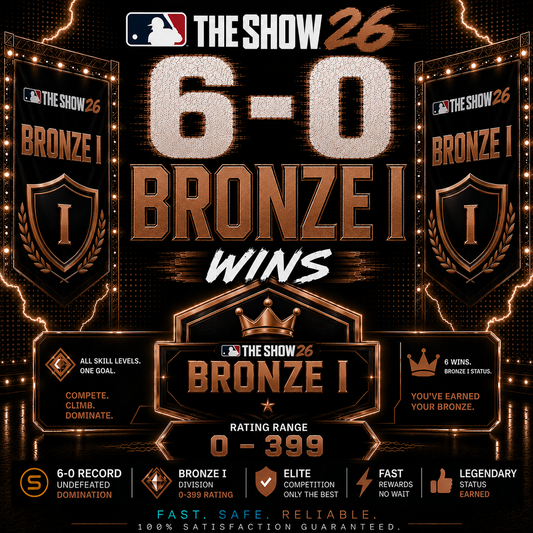 Bronze I 6-0 Weekend Classic