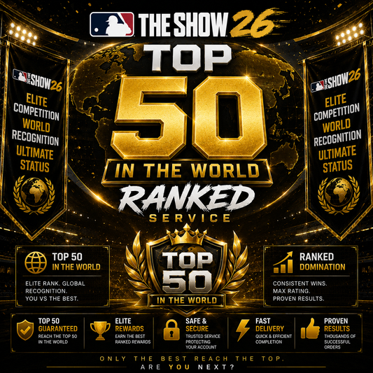 TOP 50 IN THE WORLD RANKED